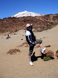 Jakob vid Teide